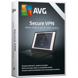 AVG Secure VPN (1 Jahr / Unbegrenzte PCs) Neueste Version + kostenlose Updates