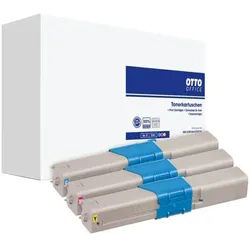 OTTO Office 3er-Set Toner ersetzt Oki »44973535 / 44973534 / 44973533« blau