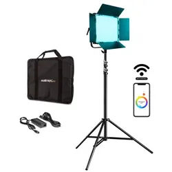 Walimex pro LED Rainbow 100W RGBWW Set 1