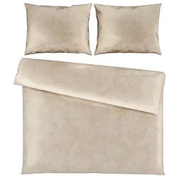 Bettwäsche Amal XXL Beige ca. 200x220cm