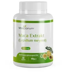 VitaSanum® Maca Extrakt (Lepidium meyenii) Kapseln 60 St