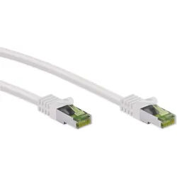 GOOBAY CAT.8.1 Netzwerkkabel S/FTP, GHMT, CU, weiß, 15,0m