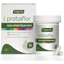 Nupure probaflor Max Spektrum N95 Kapseln 30 St 30 St Kapseln magensaftresistent