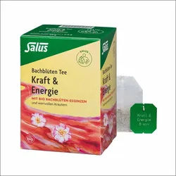 BACHBLÜTEN TEE Kraft & Energie Bio Salus Fbtl. 15 St