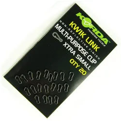 Korda Schnurverbinder Korda Kwick Link XS - 20 Wirbel, (1-St)