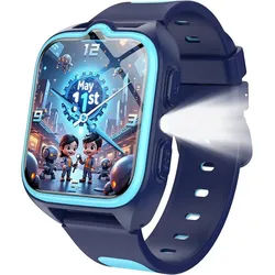 IOWODO Z30-4G Smartwatch (4,4 cm, Andriod ios), Kinder Smartwatch mit blau