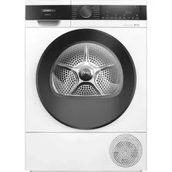 SIEMENS Wärmepumpentrockner "WQ45G2D00", Energieeffizienz: C (A-G), schwarz, B:59,8cm H:84,2cm T:61,3cm, Trockner, Selbstreinigender Kondensator, Halbe Beladung, Reversierende Trommel