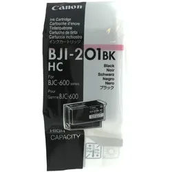 Original Canon Tinten Patrone BJI-201 schwarz für BJC 600 610 620 680