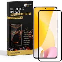 6x 9H Panzerglas für Xiaomi 12 Lite FULL COVER Schutzglas Displayschutz Schutzfolie Panzerfolie Hartglas Displayglas Tempered Glasfolie Sicherheitsglas Echtglas