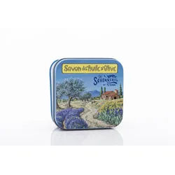 La Savonnerie de Nyons - Metallbox mit Seife 'Provence' 155 g