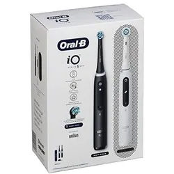 Oral-B - Elektrische Zahnbürste 'iO Series 5 mit 2. Handstück' in Weiß/Schwarz 1 St