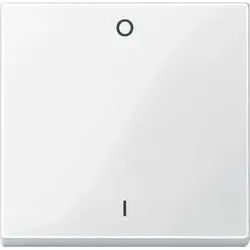 Merten 432219 Wippe mit Kennzeichnung 0/ 1, System M, polarweiß glänzend