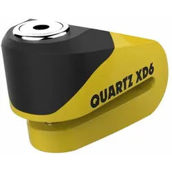 Oxford Quarz XD6 Scheibenschloss - Ø6mm gelb/schwarz, schwarz