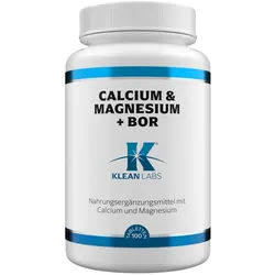 CALCIUM & MAGNESIUM+Bor KLEAN LABS Tabletten 100 St