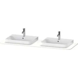 Duravit Happy D.2 Plus Konsole Weiß Seidenmatt 1600x550x16 mm - HP032HB3636 HP032HB3636