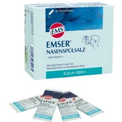 EMSER Nasenspülsalz 20 St Pulver