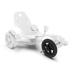 BERG Gokart Ersatzteil Rad schwarz 12.5x2.25-8 Slick + BFR-Nabe