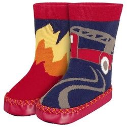 Playshoes Hüttenschuh Feuerwehr Hausschuh blau 20-21 EU