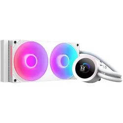NZXT CPU Kühler NZXT Kraken Plus RGB 240, Wasserkühlung weiß