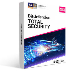 Bitdefender Total Security (1 Jahr / 10 Geräte) Neueste Version + kostenlose Updates