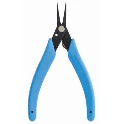 Xuron 450S Tweezer Nose Pinzettzange mit Verzahnung blau/schwarz - blau/schwarz