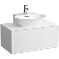 LAUFEN Waschtischunterschrank THE NEW CLASSIC f.HWB H816852 775x455 Ausschn. mitte weiss glänzend, H H4060130856311