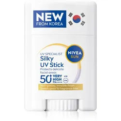 NIVEA SUN Silky UV Stick Sonnencreme-Stick SPF 50+ 15 g