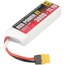 Pichler RED POWER XT LiPo Akku 3000 mAh – 11,1 V 3S1P mit XT60 Stecker