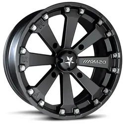 MSA WHEELS M20 Kore Utility Felge - schwarz 14x7, schwarz