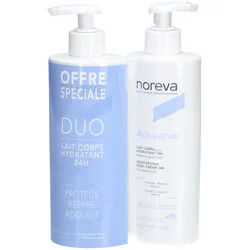 noreva Aquareva Lait Corporel Hydratant 24H