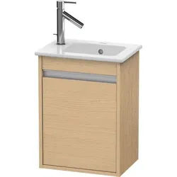 Duravit Ketho Waschtischunterbau wandhängend Natur Eiche Matt 400x285x550 mm - KT6417R3030 KT6417R3030