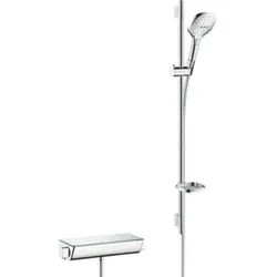 hansgrohe Brauses Raindance Sel. E 120 1008mm Brausestange, we/vc, mit Thermostat