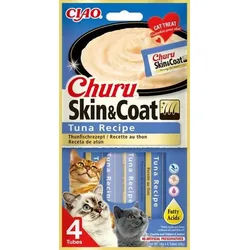 INABA Churu Skin & Coat für Katzen Thunfischgeschmack 20x14g