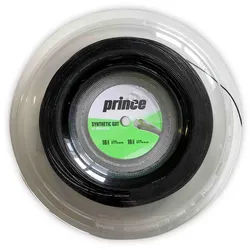 Prince Tennissaite Synthetic Gut mit Duraflex (Allround+Haltbarkeit) schwarz 200m Rolle