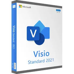 Microsoft Visio 2021 Standard | für Windows | Retail