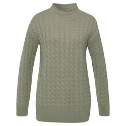 Le pull include vert