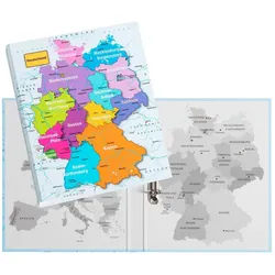 PAGNA Ringbuchmappe Pagna Ringbuch A4 Deutschland 2-Ring-Mechanik
