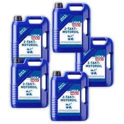 5x 5L LIQUI MOLY 1189 Motoröl 2-Takt Motoröl Selbstmischend Motorenöl Motor Öl