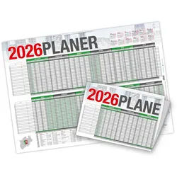 itenga Urlaubsplaner itenga Urlaubsplaner Projektplaner 2026 - NRW DIN A2 gefalzt