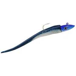 Hogy Kunstköder Hogy Twitcher 8/0 + Jiggin 23cm Gummifisch blue black 125 cm