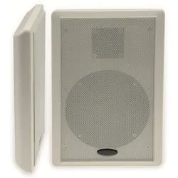 CHILITEC Flach-Lautsprecher 17804, 40 W, weiß, 2 Stück