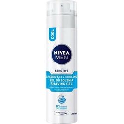 Nivea, Rasierschaum + Rasiergel, NIVEA_Men Sensitive chłodzący żel do golenia 200ml (200 ml)