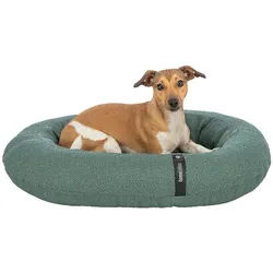 TRIXIE Vital Bett CityStyle, oval, 95 × 80 cm, dunkelgrün