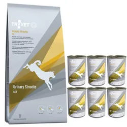 Trovet ASD Urinary Struvite 12,5kg + Struvite 6x400g