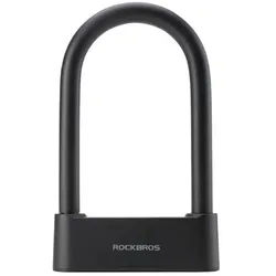 32210818001 SMART Bicycle Lock with Fingerprint Reader and Bluetooth Connectivity - Black