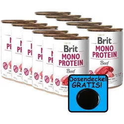 Brit Mono Protein Beef 12x400g
