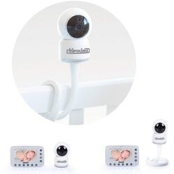 Chipolino Babyphone Video-Babyphone Atlas 4,3 Zoll, Nachtsicht, Alarm, Temperatursensor weiß