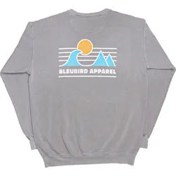 Bleubird Graphite Horizon Crew grey Large