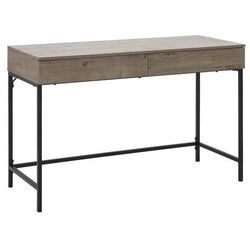 Schreibtisch Cara Walnussfarben MDF ca.120x50 cm