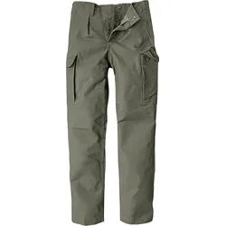 Brandit Moleskin Original Hose, grün, Größe 32 38 für Männer